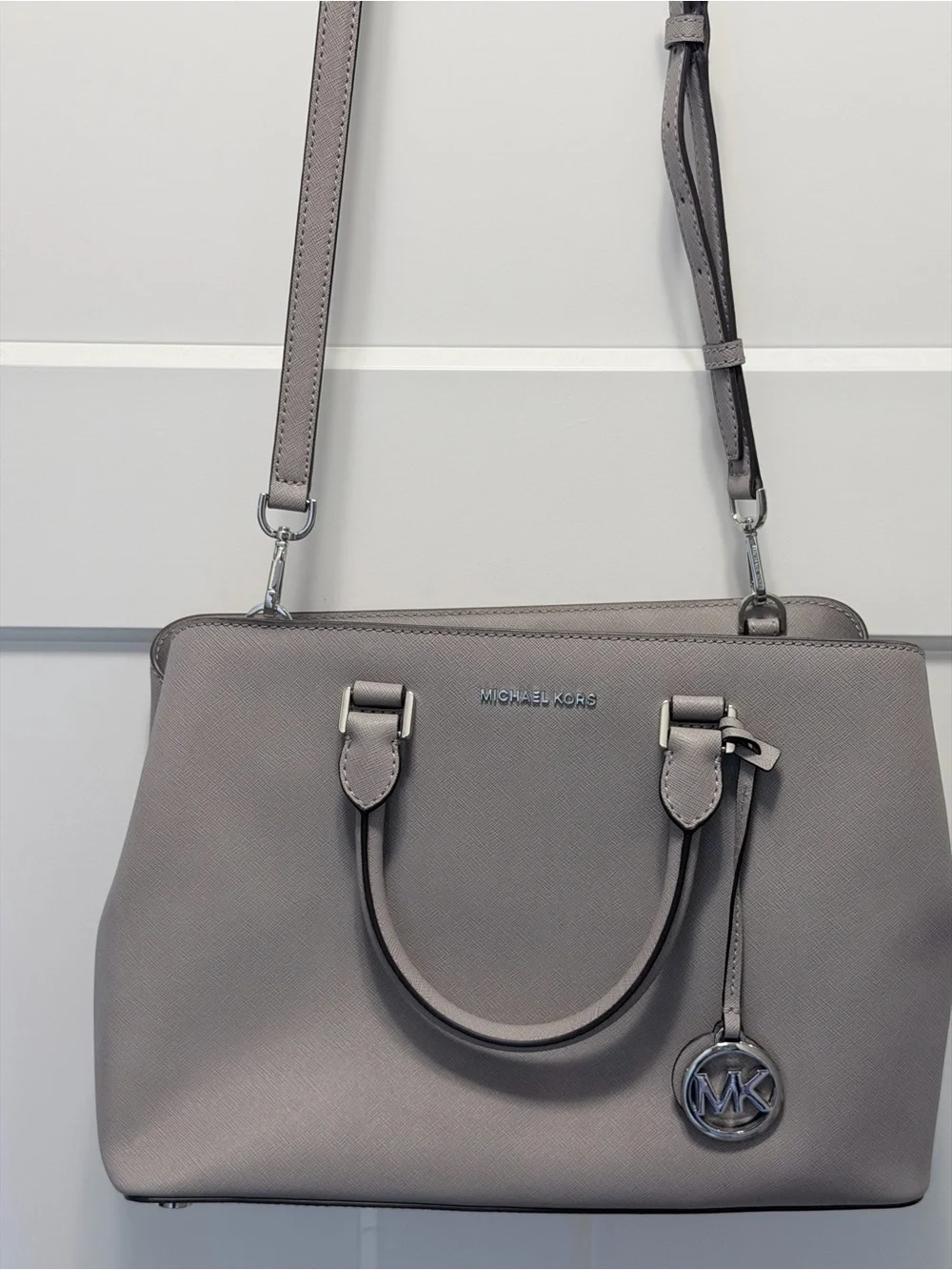 Michael Kors Savannah Medium Satchel with COA